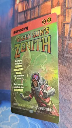 Green Sun's Zenith (Mythic Showcase Foil) #127 Edge of Eternities MTG NM - Image 3