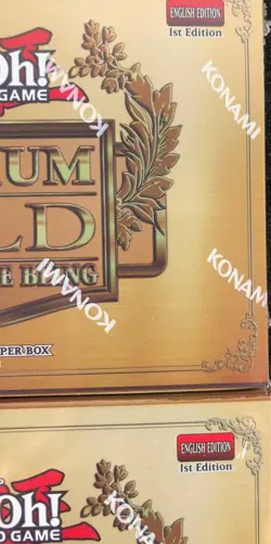 Yugioh 2015 PREMIUM GOLD RETURN OF THE BLING 1st EDITION MINI BOX SEALED x2 - Image 2