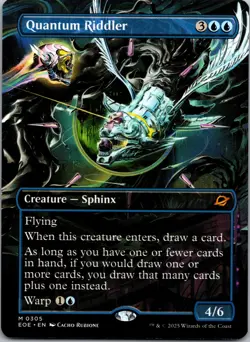 Quantum Riddler -Borderless - Edge of Eternities - MTG - Image 1