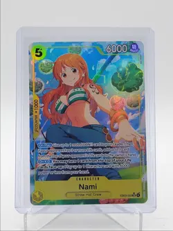 NAMI 2026 ONE PIECE HEROINES EDITION SUPER RARE ALT ART EB03-053 Q6886 - Image 1