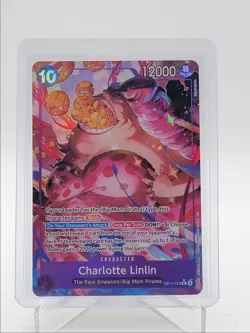 CHARLOTTE LINLIN 2025 ONE PIECE A FIST OF DIVINE SPEED RARE OP11-073 Q6886 - Image 1