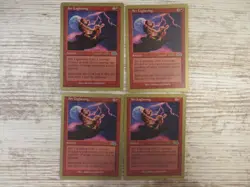 4x Arc Lightning - World Championship Deck WCD - NM/EX - English - MTG - Image 1