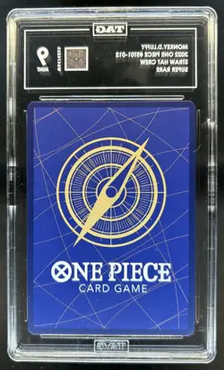 2022 One Piece Monkey D Luffy Straw Hat Crew Starter Alt Art #ST01-012 TAG 9 - Image 2