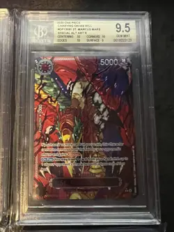 OP13 Five Elders Demon Pack God Pack English + Imu - BGS One Piece TCG - Image 4