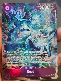 Enel OP15-060 SR Alt Art Adventure On Kami’s Island ENGLISH🔥🔥ONE PIECE - Image 2