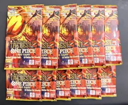 Lot Of (12) One Piece TCG PRB-02 Booster Pack English Booster New Factory Sealed - Image 1