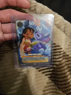 Ohana Means Family - Disney Lorcana Winterspell - Enchanted 224/204 - Image 2