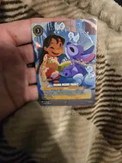 Ohana Means Family - Disney Lorcana Winterspell - Enchanted 224/204 - Image 4