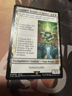 Summon: Knights of Round 0036 MTG - FINAL FANTASY - Regular, Mythic - NM - Image 1