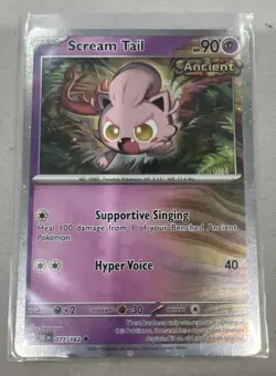 Pokemon Scream Tail Temporal Forces 077/162 Cosmos Holo Rare NM - Image 1