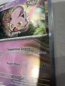 Pokemon Scream Tail Temporal Forces 077/162 Cosmos Holo Rare NM - Image 2