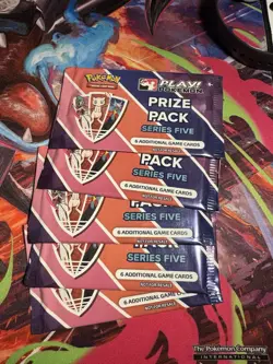 ~Sealed~ Play! Pokemon Series 5 Prize Packs - set of 5 - Image 1