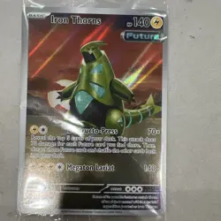 Iron Thorns SVP 098 SEALED Black Star Promo Pokemon Card NEAR MINT NM - Image 1