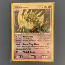 Pokemon Giratina 10/127 Platinum Reverse Holo-(MP)-Free Shipping - Image 1