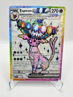 Espeon ex SVP175 Sv: Scarlet & Violet Promo Cards Holo Pokemon Near Mint - Image 1