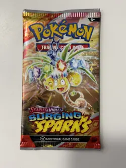 (HEAVY)🔥 22.57g Pokemon TCG Surging Sparks Booster Pack Factory Sealed✅ - Image 2
