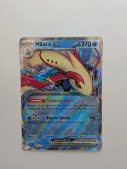 Milotic ex 042/191 Double Rare Pokemon TCG SV08: Surging Sparks NM - Image 1