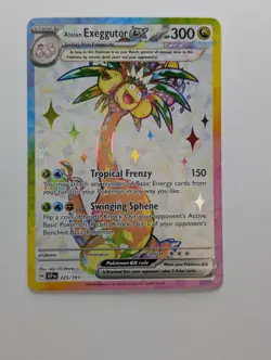 Alolan Exeggutor ex 225/191 - SV08: Surging Sparks Pokemon Ultra Rare NM - Image 1