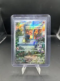 Pokemon TCG Charmander 044 Holo Black Star Promo - Image 1