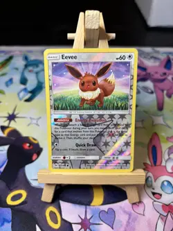 Pokemon TCG - Eevee Reverse Holo - Sun & Moon 101/149 - Image 1