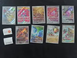 Pokemon Heracross & Flamingo AR Set Lots 9 SV2D Japanese #3 - Image 1