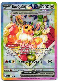 Eevee ex 174 - Scarlet & Violet Promo Pokemon TCG - NM Card - Image 1