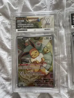 Ace 9 - Eevee 173 Pokemon Center Stamped Black Star Promo Prismatic Evolutions - Image 1