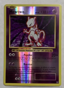 Pokemon XY Evolutions Mewtwo 51/108 Reverse Holo LP - Image 1
