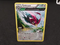 Pokemon - Unfezant - 81/108 - Rare - XY - Roaring Skies - NM - Image 1