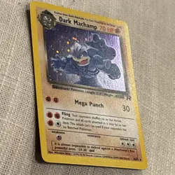 2000 Dark Machamp 10/82 Team Rocket Unlimited Holo Rare Pokemon Tcg LP - Image 2