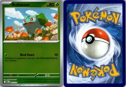 Bulbasaur 001/132 C Mega Evolution Pokemon Reverse Holo NM - Image 3