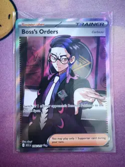 Pokemon TCG Ascended Heroes Boss’s Orders Full Art 256/217 - Image 1