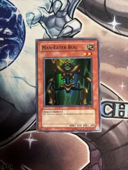 (VHL) Yugioh Man-Eater Bug LOB-108 Super Rare Unlimited VLP - Image 1