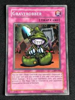 YUGIOH GRAVEROBBER PSV-008 SUPER LP - Image 1