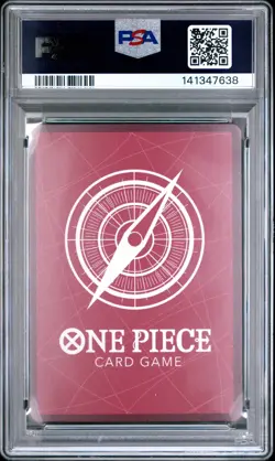 2025 ONE PIECE JPN OP14-THE AZURE SEA'S SEVEN ALTERNATE ART DRACULE MIHAWK PSA 9 - Image 2