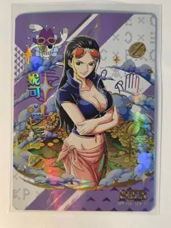 One Piece Kayou Nico Robin SER Holo Card Chinese Fishman Island OPF106-SER-07 - Image 1