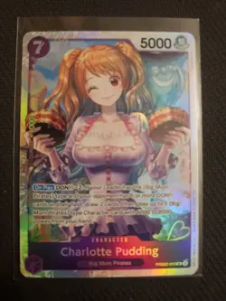 Charlotte Pudding PRB02-010 SR The Best Vol. 2 One Piece CCG English - Image 1