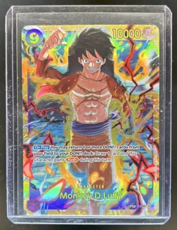 2024 One Piece Emperors in the New World Monkey.D.Luffy Secret Rare #OP09-119 - Image 1