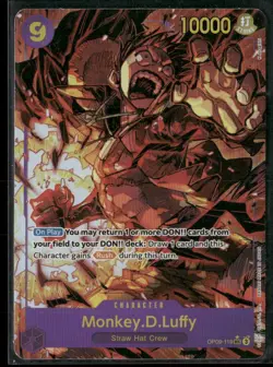 2024 One Piece Monkey.D.Luffy Alternate Art OP09-119 Emperors in the New World - Image 1