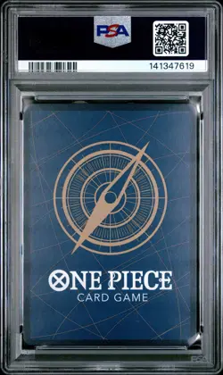 2025 ONE PIECE JPN OP14-THE AZURE SEA'S SEVEN ALTERNATE ART #120 CROCODILE PSA 9 - Image 2