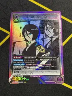 Union Arena TCG Bleach Rukia Kuchiki Star Rookie Alt Art UE01BT/BLC-1-053 NM - Image 1