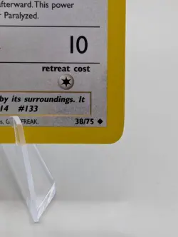 Pokemon Eevee Card Neo Discovery 38/75 Regular Non Holo - Image 4