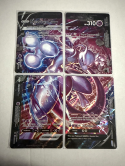 Mewtwo V-UNION [Set of 4] SWSH: Sword & Shield Promo Cards Holo NM - Image 1