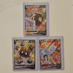 Pokemon TCG V Holo Lot - Sandaconda, Falinks, Magnezone (3 Cards) - Image 2