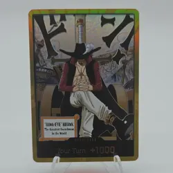 Bandai One Piece CCG Hawk-Eye Mihawk Don!! Card Foil English Card Stock - Image 1