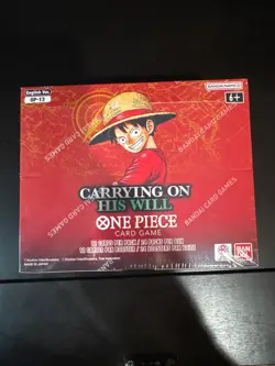 Bandai Namco One Piece Card Game OP-13 Carrying On His Will Booster Box - Image 1