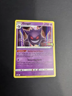 Pokemon Gengar SWSH241 Prerelease Promo SWSH Sword & Shield Holo Card - Image 4