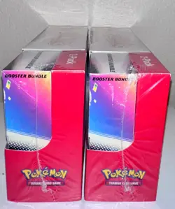 Pokemon TCG Prismatic Evolutions ETB Booster Bundle Costco 2-Pack Sealed X2 - Image 2