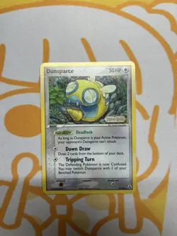 Pokemon TCG Dunsparce EX Legend Maker 31/92 Reverse Holo Stamped LP 2006 Card - Image 1