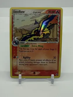 Pokemon Card - SWELLOW DRAGON FRONTIERS 40/101 Uncommon Reverse Holo Stamped - Image 1